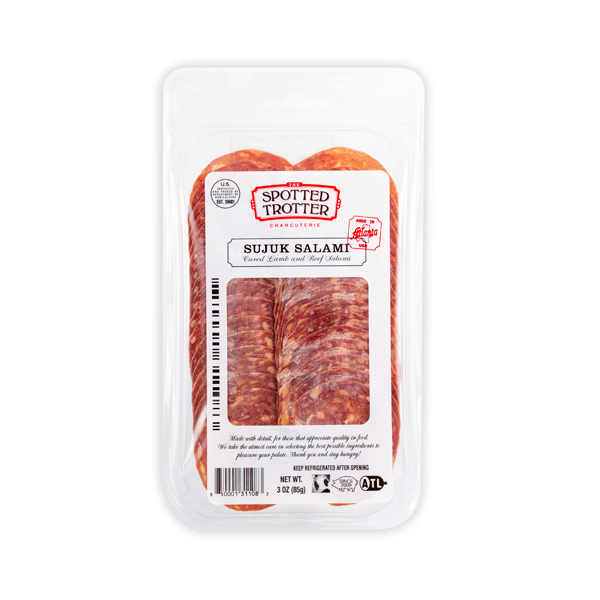Sujuk Salami Lamb & Beef - sliced 3 oz.