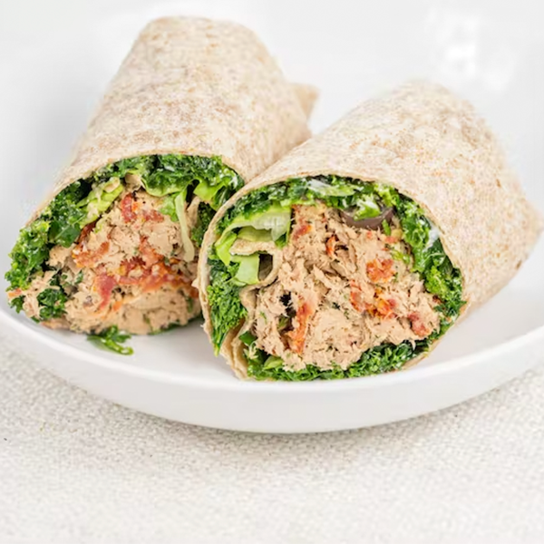 Tahini Tuna Salad Wrap